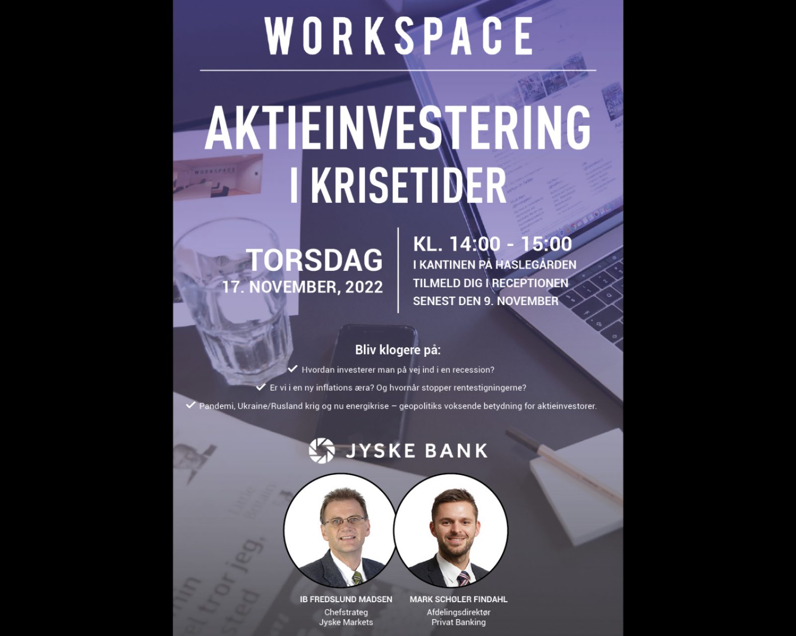 Workspace Haslegården aktieinvestering