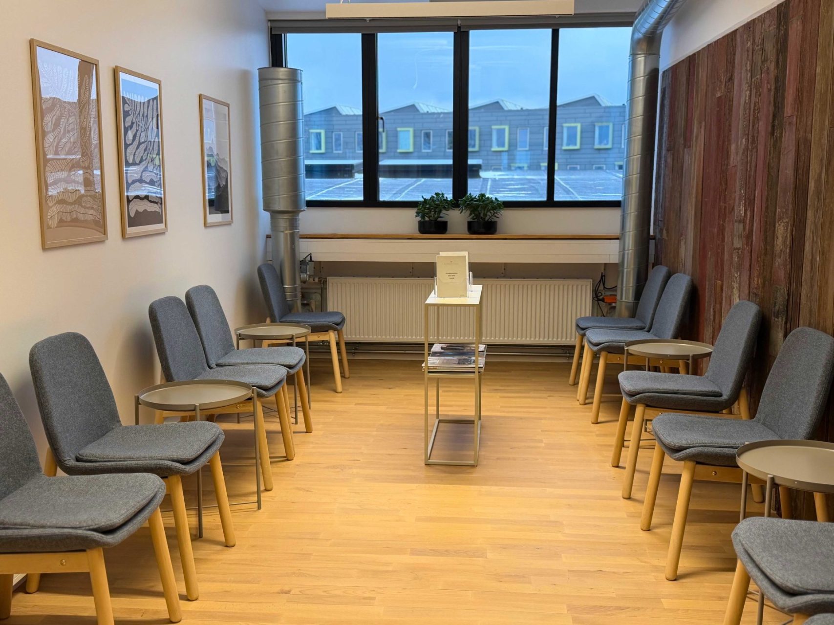 Falkonerklinikken venteområde